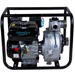 Мотопомпа Aquatica 6.5 л. с. Hmax 70 м Qmax 33 м (4-ох тактний) (772535)
