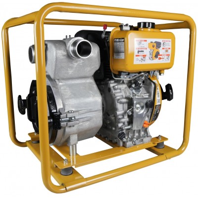 Дизельна мотопомпа для брудної води Daishin PTD206T