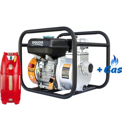 Газова мотопомпа SEQUOIA для чистої води SPP600 ГАЗ-БЕНЗИН
