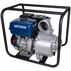Мотопомпа Wetron 9 л. с. Hmax 26 м Qmax 110 м, 4-ох тактний (772553)