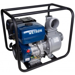Мотопомпа Wetron 9 л. с. Hmax 26 м Qmax 110 м, 4-ох тактний (772553)