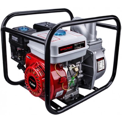 Мотопомпа бензинова Worcraft, 300 л/хв (GPU02-7)