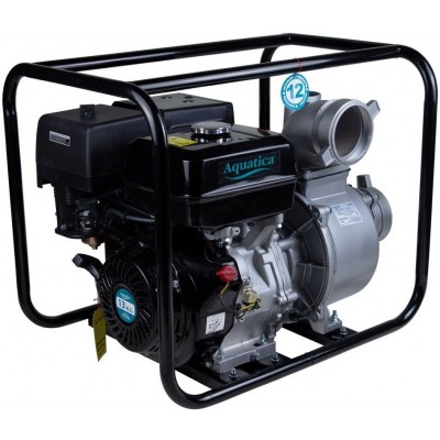 Мотопомпа Aquatica 13 л. с. Hmax 23 м Qmax 120 м (4-ох тактний) (772533)