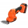 Кущоріз акумуляторний Black&Decker 18 В 2 Аг (BCSS18D1)
