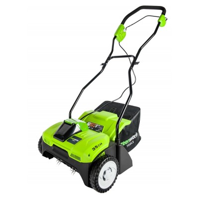 
Аератор акумуляторний Greenworks G40DT30 (2504807) (без акумулятора і ЗП)
