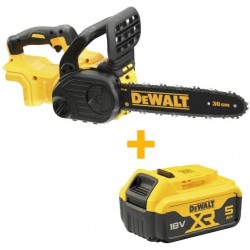 Пила ланцюгова акумуляторна безщіткова DeWALT DCM565N+DCB184 (без ЗП) Пила ланцюгова акумуляторна безщіткова DeWALT DCM565N+DCB184 (без ЗП)