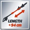 Кущоріз + пила телескоп Einhell GE-HC 18 Li Т- Solo (3410800) (без акумулятора і ЗП)