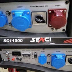 Бензиновий генератор SENCI SC11000 220/380V
